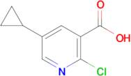 2-Chloro-5-cyclopropylpyridine-3-carboxylic acid