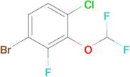 1-Bromo-4-chloro-3-(difluoromethoxy)-2-fluorobenzene