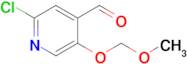 2-Chloro-5-(methoxymethoxy)isonicotinaldehyde