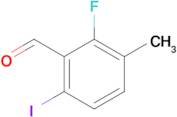 2-Fluoro-6-iodo-3-methylbenzaldehyde