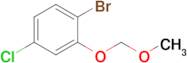 1-Bromo-4-chloro-2-(methoxymethoxy)benzene