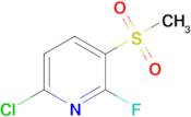 6-Chloro-2-fluoro-3-methanesulfonyl-pyridine