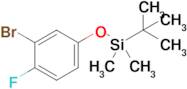 (3-Bromo-4-fluorophenoxy)(tert-butyl)dimethylsilane