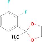 2-(2,3-Difluorophenyl)-2-methyl-[1,3]dioxolane