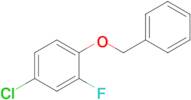 4-Chloro-2-fluoro-1-(phenylmethoxy)benzene