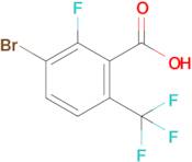 3-Bromo-2-fluoro-6-(trifluoromethyl)benzoic acid