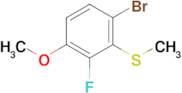 (6-Bromo-2-fluoro-3-methoxyphenyl)(methyl)sulfane