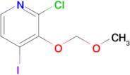 2-Chloro-4-iodo-3-(methoxymethoxy)pyridine