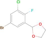 2-(5-Bromo-3-chloro-2-fluorophenyl)-1,3-dioxolane