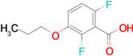 2,6-Difluoro-3-propoxybenzoic acid