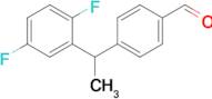 4-(1-(2,5-Difluorophenyl)ethyl)benzaldehyde