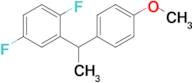 1,4-Difluoro-2-(1-(4-methoxyphenyl)ethyl)benzene