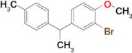 2-Bromo-1-methoxy-4-(1-(p-tolyl)ethyl)benzene