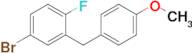 4-Bromo-1-fluoro-2-(4-methoxybenzyl)benzene