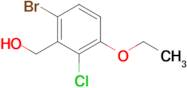 (6-Bromo-2-chloro-3-ethoxyphenyl)methanol