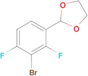 2-(3-Bromo-2,4-difluorophenyl)-1,3-dioxolane