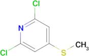 2,6-Dichloro-4-(methylthio)pyridine