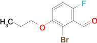 2-Bromo-6-fluoro-3-propoxybenzaldehyde