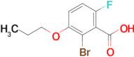 2-Bromo-6-fluoro-3-propoxybenzoic acid