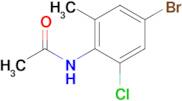 N-(4-Bromo-2-chloro-6-methylphenyl)acetamide