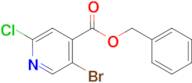 Benzyl 5-bromo-2-chloroisonicotinate