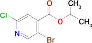 Isopropyl 5-bromo-2-chloroisonicotinate