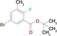 Tert-butyl 5-bromo-2-fluoro-3-methylbenzoate