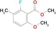 Methyl 2-fluoro-6-methoxy-3-methylbenzoate