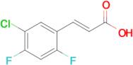 (E)-3-(5-Chloro-2,4-difluorophenyl)acrylic acid