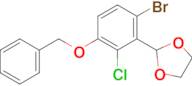 2-(3-(Benzyloxy)-6-bromo-2-chlorophenyl)-1,3-dioxolane