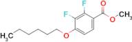 Methyl 2,3-difluoro-4-(hexyloxy)benzoate