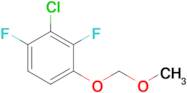 2-Chloro-1,3-difluoro-4-(methoxymethoxy)benzene