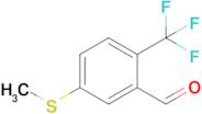 5-(Methylthio)-2-(trifluoromethyl)benzaldehyde