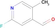 2-Fluoro-5-methylpyridine-4-carboxaldehyde