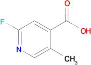 2-Fluoro-5-methyl-4-pyridinecarboxylic acid