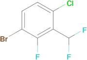 1-Bromo-4-chloro-3-(difluoromethyl)-2-fluorobenzene