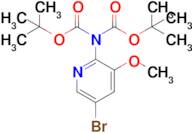 5-Bromo-2-(bis(tert-butoxycarbonyl)amino)-3-methoxypyridine