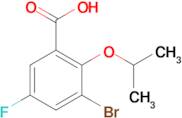 3-Bromo-5-fluoro-2-isopropoxybenzoic acid