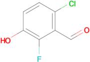 6-Chloro-2-fluoro-3-hydroxybenzaldehyde