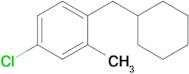 4-Chloro-1-(cyclohexylmethyl)-2-methylbenzene