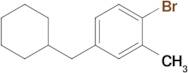 1-Bromo-4-(cyclohexylmethyl)-2-methylbenzene