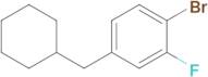 1-Bromo-4-(cyclohexylmethyl)-2-fluorobenzene