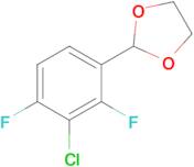 2-(3-Chloro-2,4-difluorophenyl)-1,3-dioxolane