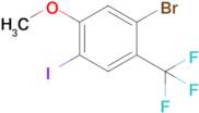 1-Bromo-4-iodo-5-methoxy-2-(trifluoromethyl)benzene