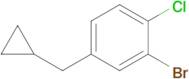 2-Bromo-1-chloro-4-(cyclopropylmethyl)benzene