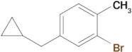 2-Bromo-4-(cyclopropylmethyl)-1-methylbenzene