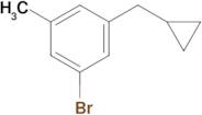 1-Bromo-3-(cyclopropylmethyl)-5-methylbenzene