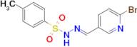 (E)-N'-((6-bromopyridin-3-yl)methylene)-4-methylbenzenesulfonohydrazide