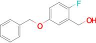 (5-(Benzyloxy)-2-fluorophenyl)methanol