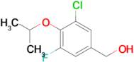 (3-Chloro-5-fluoro-4-isopropoxyphenyl)methanol